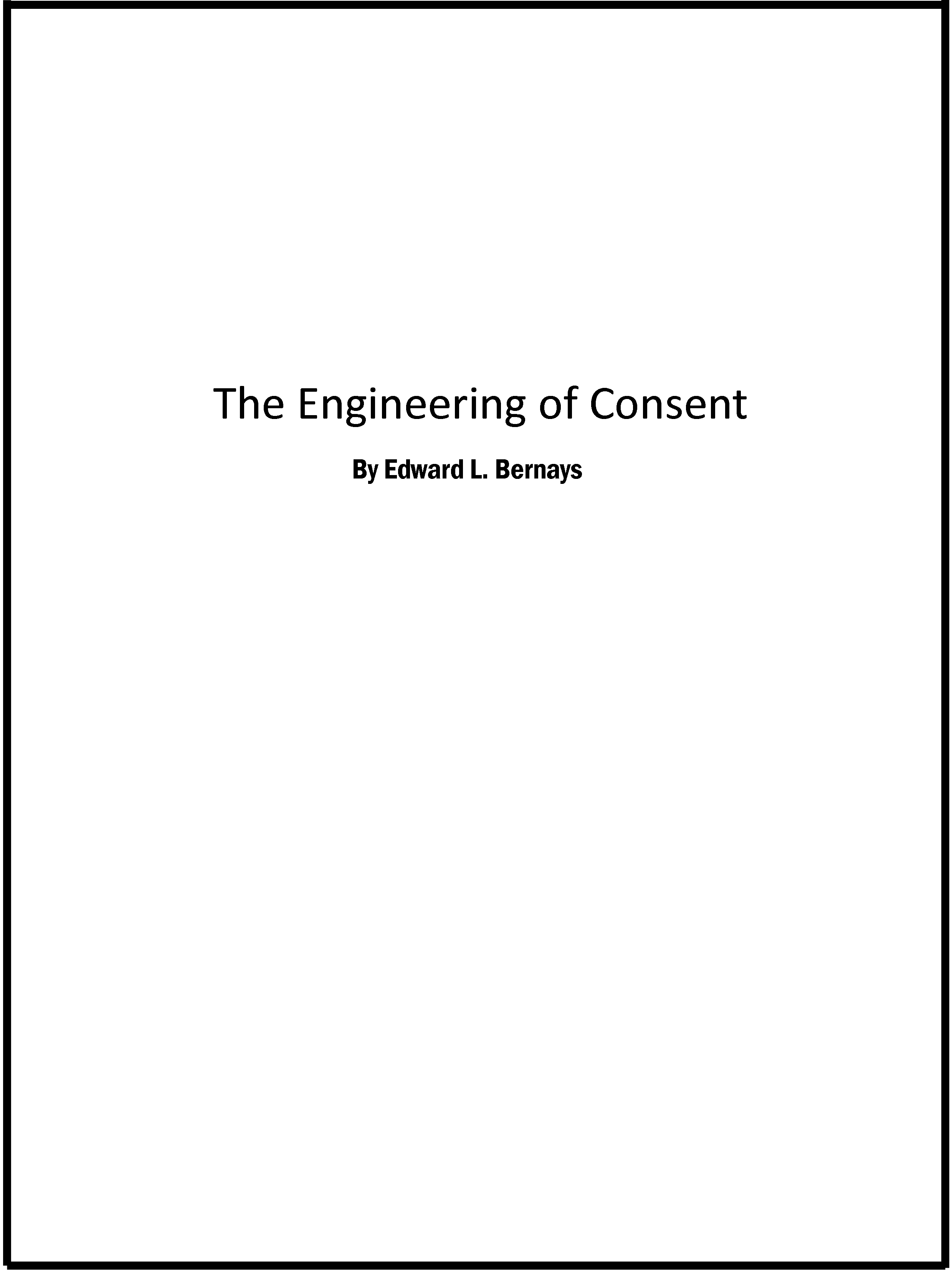 edward bernays engineering of consent pdf merge